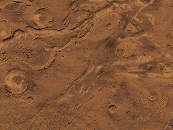 Eine Tabletop Battle Mat im Mars Design.
